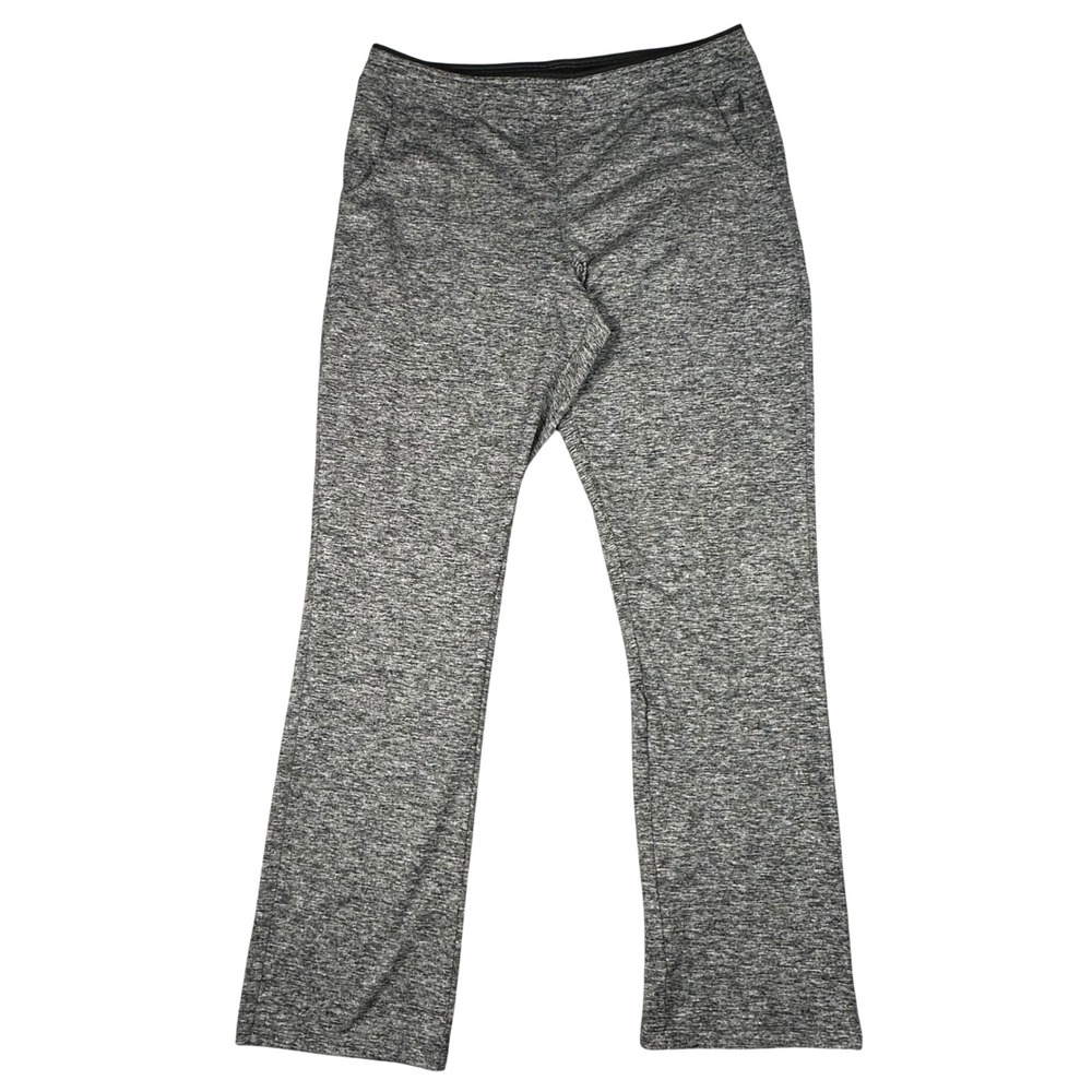 Kuhl Bliss Pants Women Large Gray Heathered Stretch Hiking Trail Athleisure Gorp